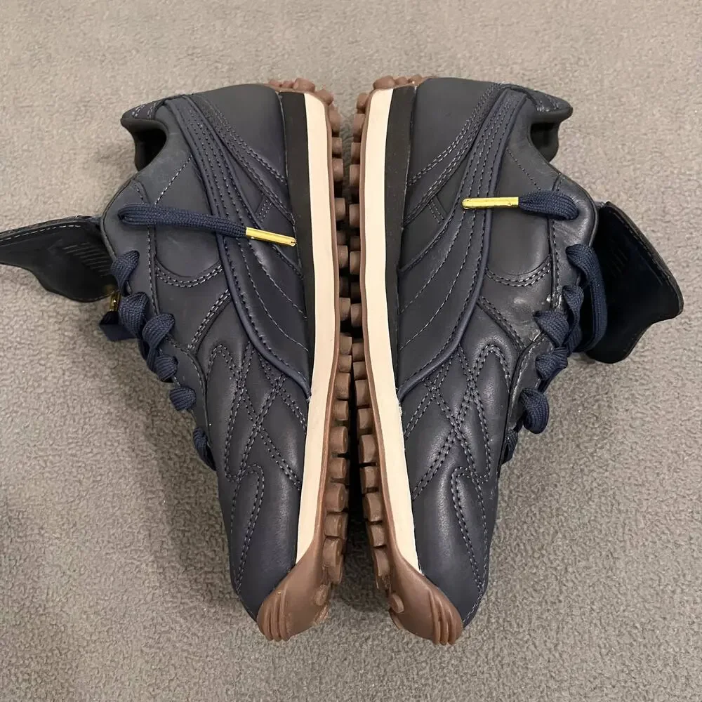 FENTY x PUMA Avanti Sneakers Womens Sz 7 Navy Blue Leather Athleisure Blokecore